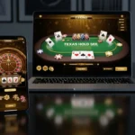 Мобильная и десктопная версия казино в премиальном темном стиле